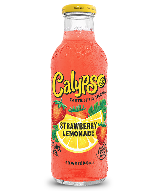 Calypso Strawberry Lemonade 16oz (473ml) 12CT Sweet Junction